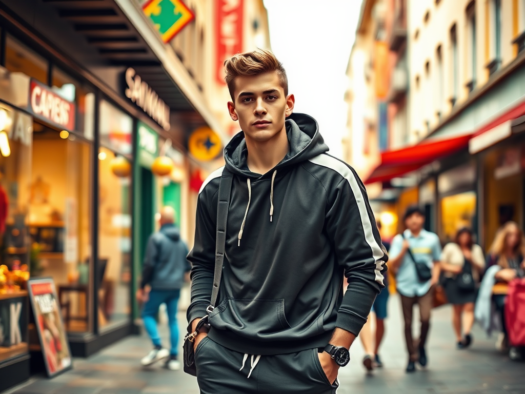 Cum să adaptezi ținuta sport casual bărbați pentru o ieșire în oraș