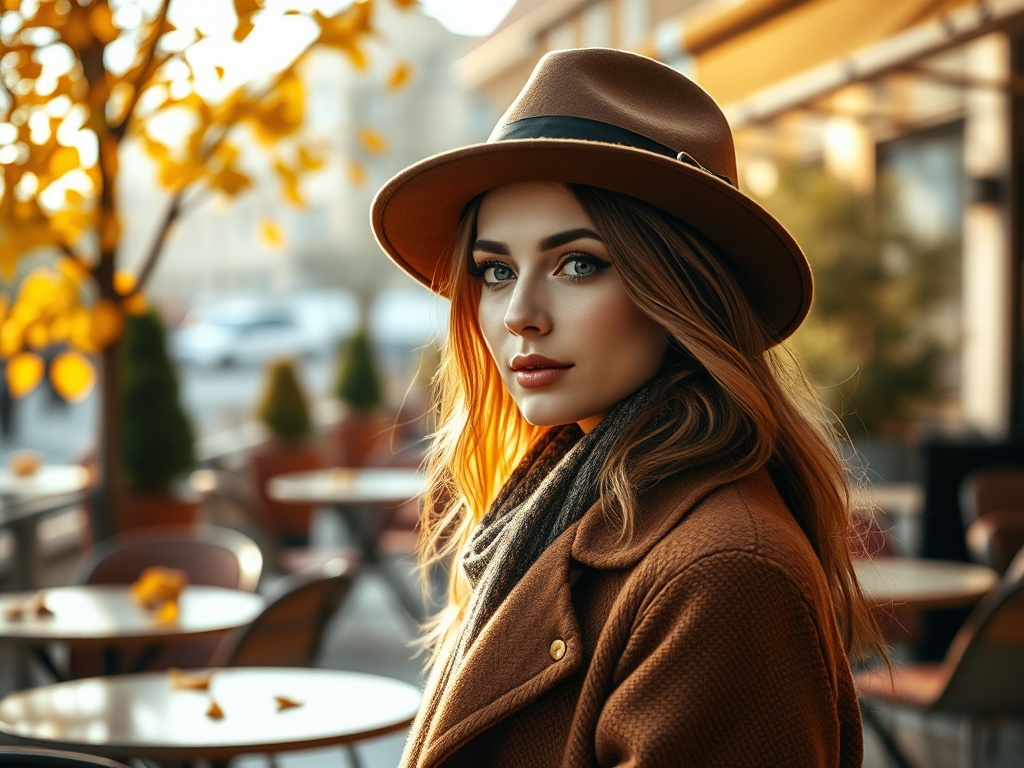 Cum să porți o pălărie de fetru cu boruri rotunde pentru femei